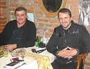 Sa prijateljem Milanom Aleksićem 2011